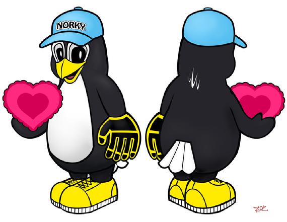 NORKY Illustration copyright Steve Allgeier